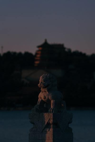 棕色混凝土人像